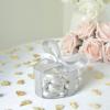 Wyeland Confectionery Luxury Milk Chocolate Hearts - For Wedding Favours, Anniversary, and Mothers Day - 50 Silver Hearts view 4