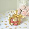 Wyeland Confectionery Red & Gold Luxury Milk Chocolate Hearts Foil-Wrapped - Pack of 50 - For Wedding Favours and Mothers Day view 3