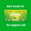 Kleenex Balsam Tissues, Mega Pack - 112 Sheets - Balm Tissues Protect and Soothe Your Nose When You've Got a Cold - with Aloe Vera, Vitamin E and Calendula view 2