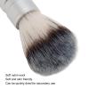 Men Beard Brush, Hand Crafted Beard Foam Brush, High end Synthetic Mens Shave Brush for Father Husband Boyfriend Birthday and Valentines Day Gifts view 2