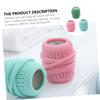 Cabilock 3pcs Set Laundry Ball TPE Sponge Anti-Tangle Reusable Cleaning Ball PET Hair Remover for Washer Dryer Suitable for Most Fabrics Random Color view 4