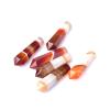 1PC 100% Natural Red Agate Crystal Pendant Stone Tower Mineral Crystal Home Decor Carnelian Gift,Crystal Point view 2