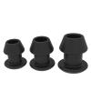 Anal Butt Plug Small Medium Large Silicone Anal Beads Butt Plug Douche Head tip Shower Cleaning Hollow Anus Gay Toy view 3