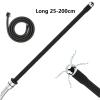 Anal Butt Plug 25 to 200cm Long Douche Silicone Anal Shower Cleaning Head Anal Beads Butt Plug Nozzle Tip Faucet Attachment Gay view 2
