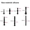 Anal Butt Plug Douche Anal Cleaning Switch Faucet Attachment Silicone Shower Metal Butt Plug Nozzle Tip Gay Massager view 4