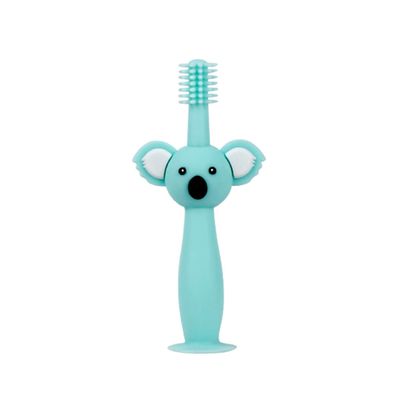 TOYANDONA Soft Silicone Toothbrush for Boy Girl Boy Girl Comfortable to Hold Design Teeth Cleaning Tool Training Toothbrush for Years Old