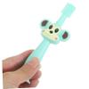 TOYANDONA Soft Silicone Toothbrush for Boy Girl Boy Girl Comfortable to Hold Design Teeth Cleaning Tool Training Toothbrush for Years Old view 4