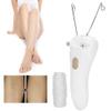 AMONIDA Women's Facial Hair Remover, Electric Threading Epilator, USB Charging, Cotton Thread, Gold view 2
