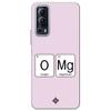 Movilshop Case for [ Vivo Y52 5G ] Cool Phrases [ Oxygen + Magnesium  GMO] Transparent Flexible Silicone Case Cover Gel for Smartphone. view 1