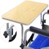 Wood Wheelchair Lap Tray,Wheelchair Table,Universal Trays Desk Fit For Manual Powered Or Electric Wheelchairs For Disabled Eating Rest,B,YUYANAIAI view 3