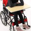 Wood Wheelchair Lap Tray,Wheelchair Table,Universal Trays Desk Fit For Manual Powered Or Electric Wheelchairs For Disabled Eating Rest,B,YUYANAIAI view 4