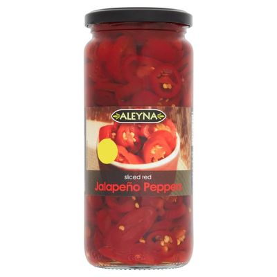 Aleyna Sliced Red Jalapeo Peppers 480g