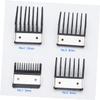 FRCOLOR 8pcs Iron Guide for Locator Professional Hairdressing Tool Barber Accessories for Home Salon Cutting view 4