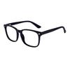 OCCI CHIARI Lightweight Men's Reading Glasses 2.75 Medium Rectangle Readers Glasses for Men Glasses for Reading Metal Spring Hinge (Black 275) view 1