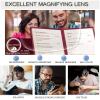 OCCI CHIARI Lightweight Men's Reading Glasses 2.75 Medium Rectangle Readers Glasses for Men Glasses for Reading Metal Spring Hinge (Black 275) view 4