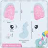 ADIANZI Elephant Cake Decoration Elephant Birthday Cake Topper Elephant Baby Shower Cake Topper Birthday Party Decorations for Boys Girls view 2