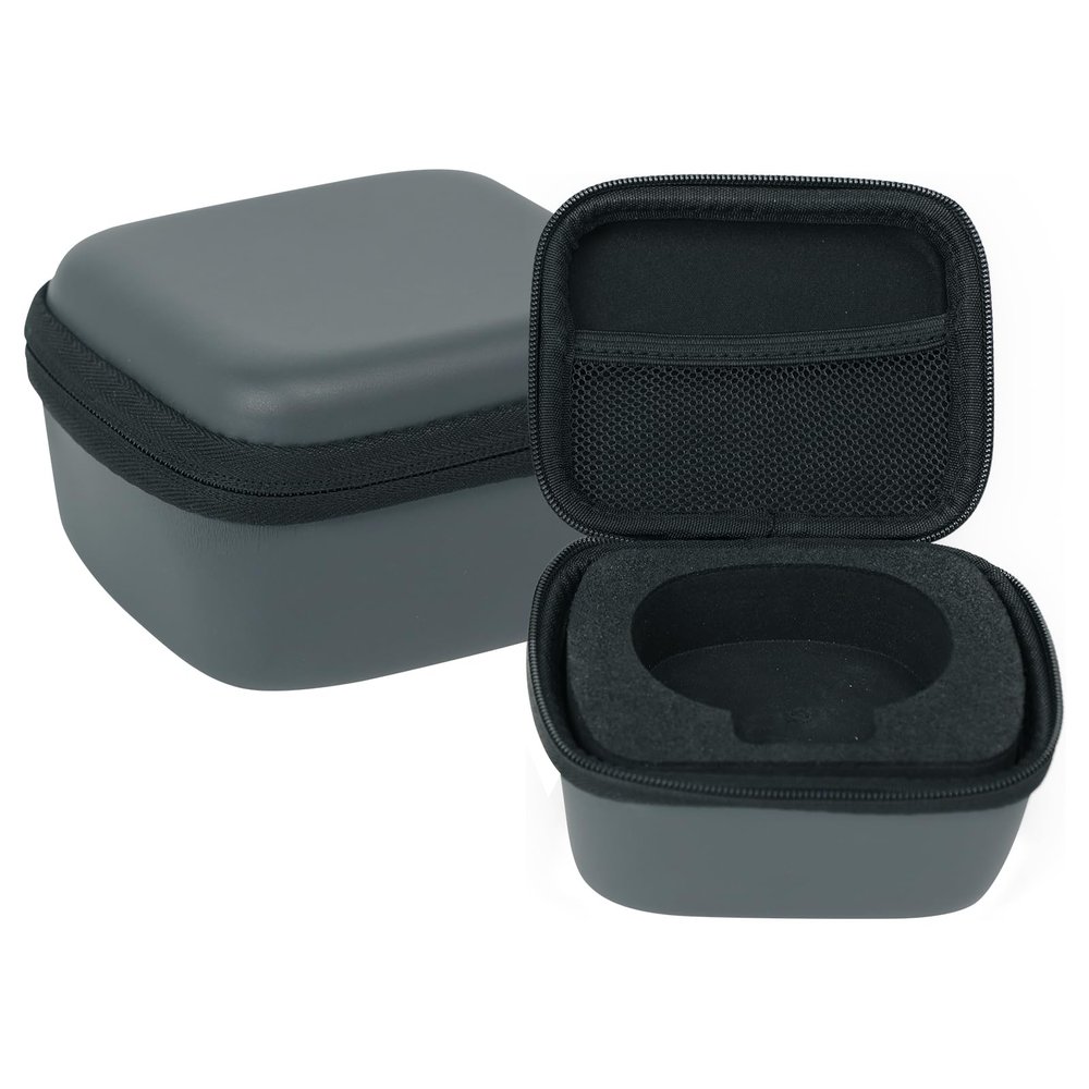 Wearpulse Wrist Pulse Oximeter Case, Hard Carry Case for Checkme O2 Max, SleepU, Visualoxy, BabyO2 and Baby S1Oxygen Monitor, Black (Case Only)
