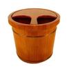 FLBT WoodenBarrelFootSpaFootSoakBucket,WoodBucketforPedicure,FootBathSpaTub,FootTubforSoakingFeet,FootBasinforAdults(Size:A) needed view 1