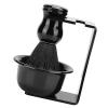 Brush Holder Beard Shaving Tool, Durable Beard Shaving Set, For Men Father Birthdays Gift Barber Use view 3