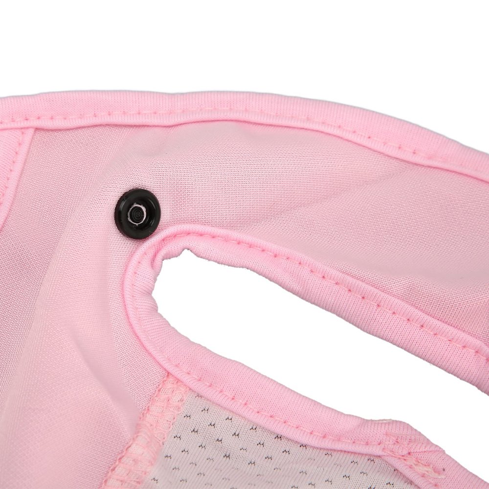 Face Mask, Comfortable, Machine Washable, Lightweight for Outdoor Use, Face Cover Sunscreen Sun Protection Face Wrap Holder Full Size with Eye Protector for Outdoor Activities (Pink)