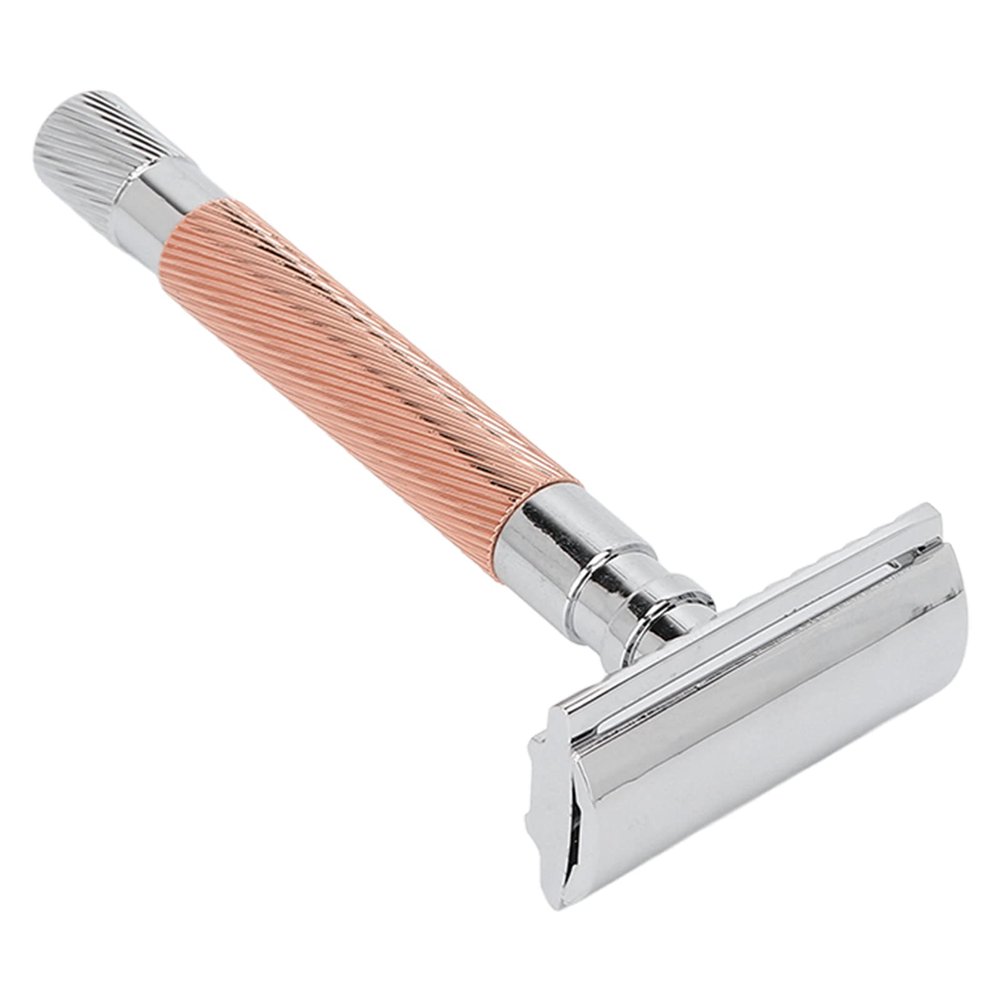 Double Edge Safety, Manual Safety Skid Resistant Long Handle Home On The Go For Men