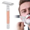 Double Edge Safety, Manual Safety Skid Resistant Long Handle Home On The Go For Men view 3