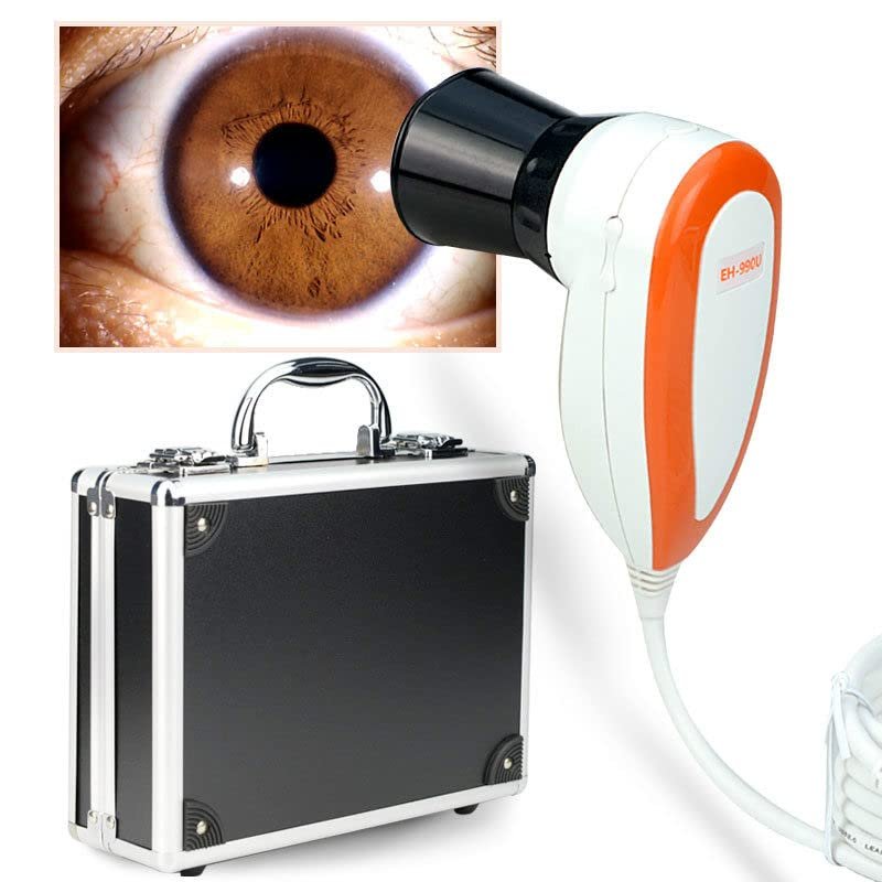 LMYYDES Iris Analysis Camera, 5.0 MP USB Iris Analyzer Iridology Camera with Pro Iris Software, Eye Iridology Camera for Beauty Salons, Health Clubs Iridology