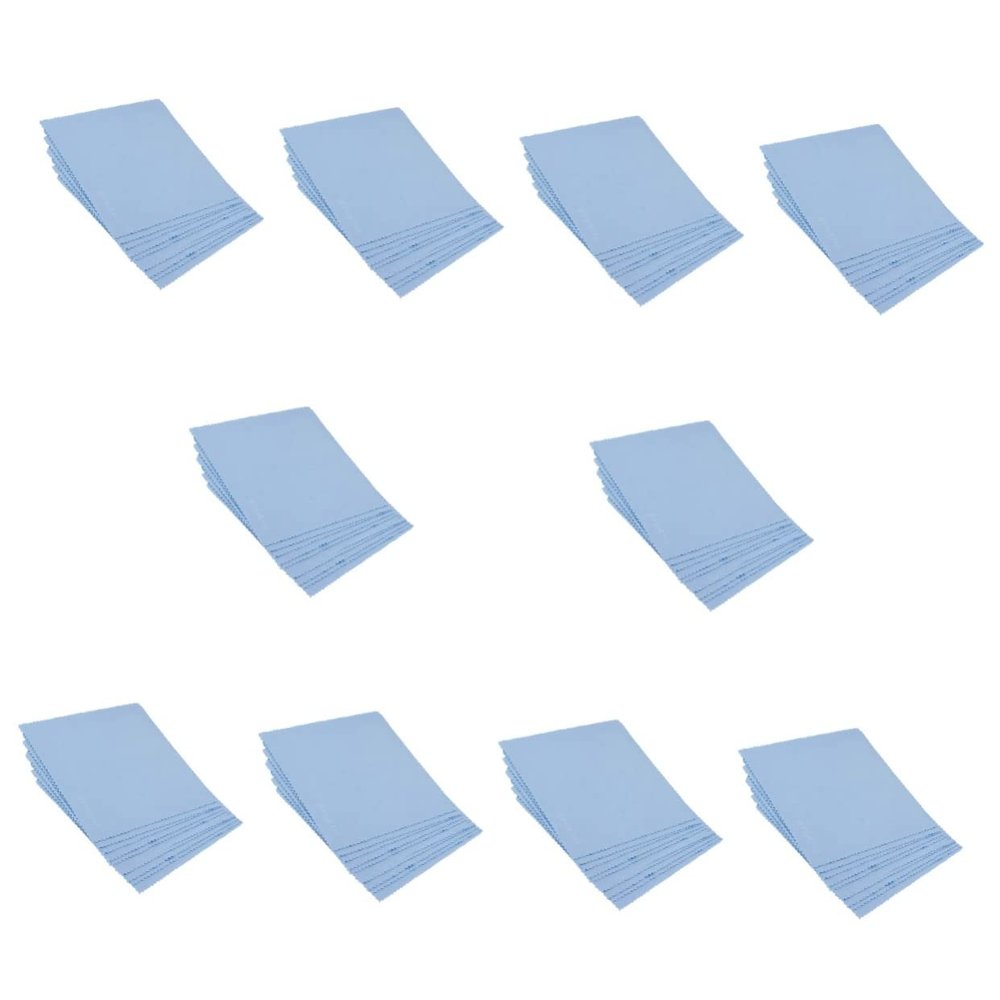 Ciieeo 500pcs Microfiber Cleaning Cloth for Eyeglasses Camera Lens Cell Phones and Jewelry for Travel Everyday Use and Cleaning Sensitive Surfaces