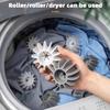 6/10PCS Anti-Winding Washing Machine Ball, Reusable Soft Silicone Dryer Balls for Anti-Winding Clothes & Deep Cleaning for Quick Washing Washing Machine (Color : 6pcs-All) view 3