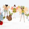 Cheerland Fairy Cupcake Toppers Birthday Party Cupcake Toppers Fairy Cake Decoration Woodland Garden Baby Shower Dessert Picks Spring Decorations for Girls Enchanted Forest Party Supplies Pack of 24 view 4