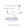 4PCS Replacement TENS Lead Wires 3.5mm Plug to 3.5 mm Snap Replace Cable Lead Wires for TENS Unit Physiotherapy Machine view 2