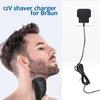 HECHOBO 12V Shaver Charger Cable for Braun Series 9, 7, 5, 3, 1 Epilator Silk-Epil 9/7 / 5, 3040s, 3010s, 300BT, 3000s, 3020s Razor and More view 2