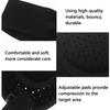 Samnuerly Inguinal Groin Hernia Belt, Medical Hernia Truss Support with Removable Compression Pad and Adjustable Waist Strap for Inguinal, Incisional Hernias Pain Relief Groin Brace Schwarz view 4