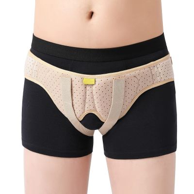 Samnuerly Groin Hernia Support, Professional Inguinal Hernia Belt with Removable Pads, Hernia Support Single/Double, for Pain Relief Recovery, for Men and Women