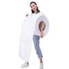 Wudaizhi Funny Rolling Paper Couples' Costume, Halloween Toilet Paper Tissue Cosplay Outfit for Adults view 4