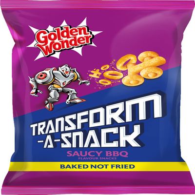 Golden Wonder, Transform-a-Snack, Saucy BBQ, 18 x 56g