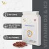Ved's Vitamin D3 K2| 100 mcg Vitamin D3 & 100 mcg Vitamin K2| High Strength for Bone & Immune System| Vegan, Gluten Free 180 Vegan Tablets |6 Month Supply. view 3
