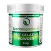 Beef Gelatine Powder 240 Bloom Unflavoured Stabiliser Gelling Aerating Agent Instant Gluten Free Non-GMO (Recyclable Pot) (5kg) view 1