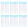 Tyenaza 12Pcs Contact Lens Case, Transparent Portable ABS Contact Cylindrical Lens Box for Travel Outdoor Daily Use view 1
