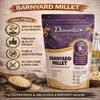 Danodia Foods Barnyard Millet () 950G, Supreme Grade | Rich in Protein, Fiber, Vitamins | Non-GMO, Gluten Free Diet, Ideal for Sugar Patients | 100% Unpolished, Best Of Indian Millets view 2