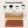 Onedor Handmade 100% Natural Green Sandalwood Hair Combs - Anti-Static Sandalwood Scent Natural Hair Detangler Wooden 2 in 1 Comb (short) view 2