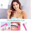 6 Pieces 2-in-1 Toothbrush with Interdental and Wisdom Teeth Brush Heads for Comprehensive Oral Care, Soft Single Interdental Brushes Between Teeth Wisdom Toothbrush for Braces view 3