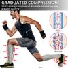 Ailaka 15-20 mmHg Zipper Compression Socks for Women Men, Closed Toe Support Graduated Medical Varicose Veins Hosiery, Perfect for Athletics, Running, Flight Travel, Support, Edema, Pregnancy view 2