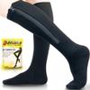 Ailaka 15-20 mmHg Zipper Compression Socks for Women Men, Closed Toe Support Graduated Medical Varicose Veins Hosiery, Perfect for Athletics, Running, Flight Travel, Support, Edema, Pregnancy view 1