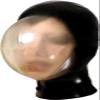 Seamless Breath Control Hood Breath Play Latex Mask Suffocating Gummy Rubber,Transparent,XX-Large view 1