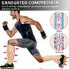 Ailaka 15-20 mmHg Zipper Compression Socks for Women Men, Closed Toe Support Graduated Medical Varicose Veins Hosiery, Perfect for Athletics, Running, Flight Travel, Support, Edema, Pregnancy view 2