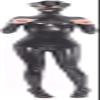 Black Latex Catsuits Rubber Dog Hood 3D Breast with Back Crotch Zipper Cosplay,XX-Large view 1