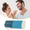 VOCOSTE Large Capacity Toothbrush Case, PP PE, Blue Beige, 7.87"x3.07"x2.28" view 2