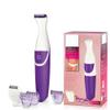 2 in 1 Women Epilator, Electric Cordless Hair Removal Flexible Head Bikini Trimmer Epilator, Facialal, with Shaving Head and Comb view 1