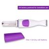 2 in 1 Women Epilator, Electric Cordless Hair Removal Flexible Head Bikini Trimmer Epilator, Facialal, with Shaving Head and Comb view 4